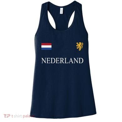 Nederland Dutch Flag Logo Gift Women's Tank Top