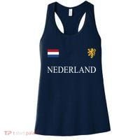 Nederland Dutch Flag Logo Gift Women's Tank Top thumb 0