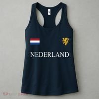 Nederland Dutch Flag Logo Gift Women's Tank Top thumb 3
