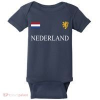 Nederland Dutch Flag Logo Gift Baby Bodysuit thumb 0