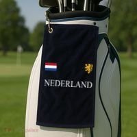 Nederland Dutch Flag Logo Gift Golf Towel thumb 2
