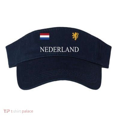 Nederland Dutch Flag Logo Gift Visor