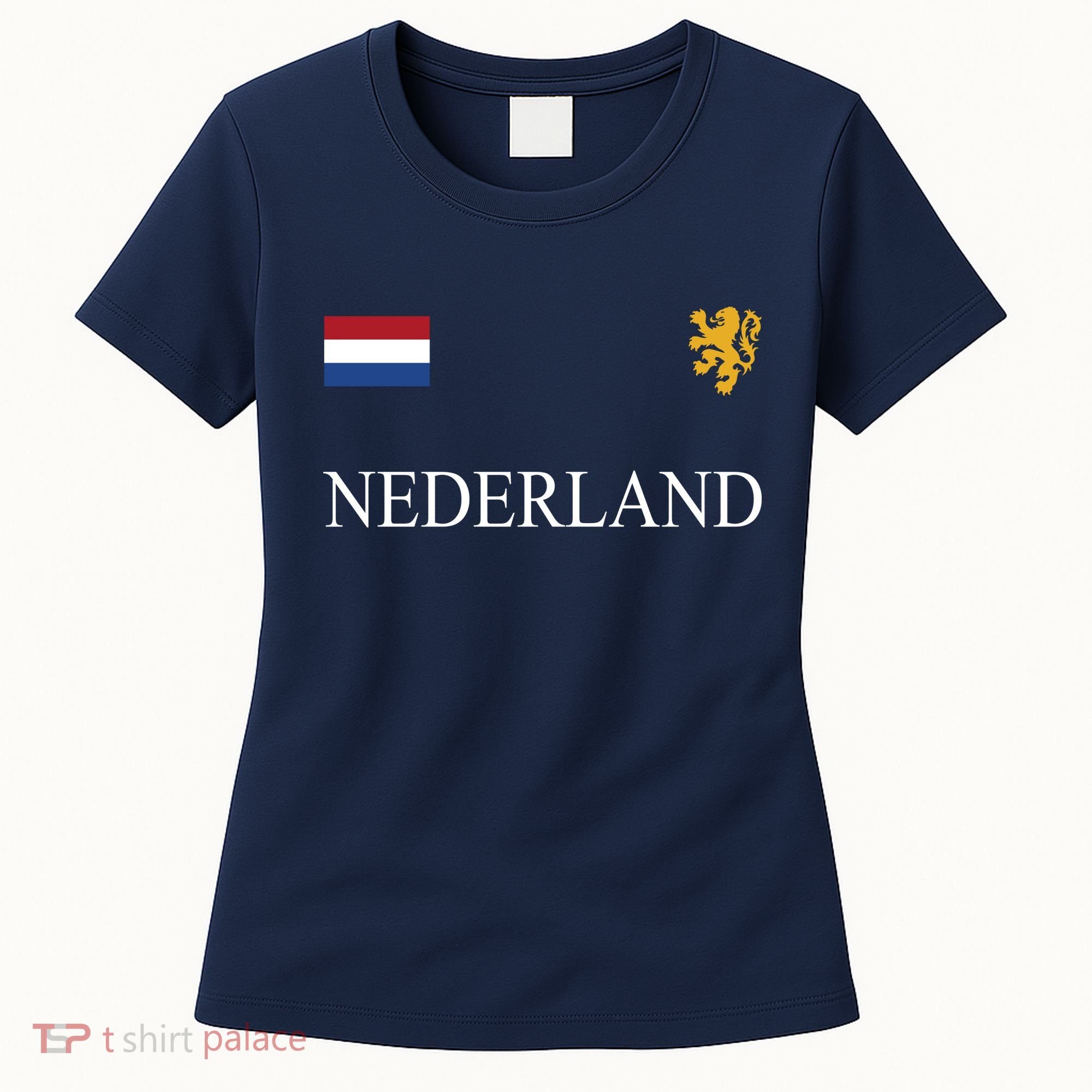 Nederland Dutch Flag Logo Gift Women's T-Shirt