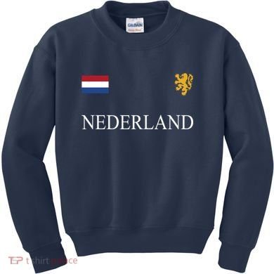 Nederland Dutch Flag Logo Gift Kids Sweatshirt