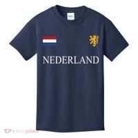 Nederland Dutch Flag Logo Gift Kids T-Shirt thumb 0