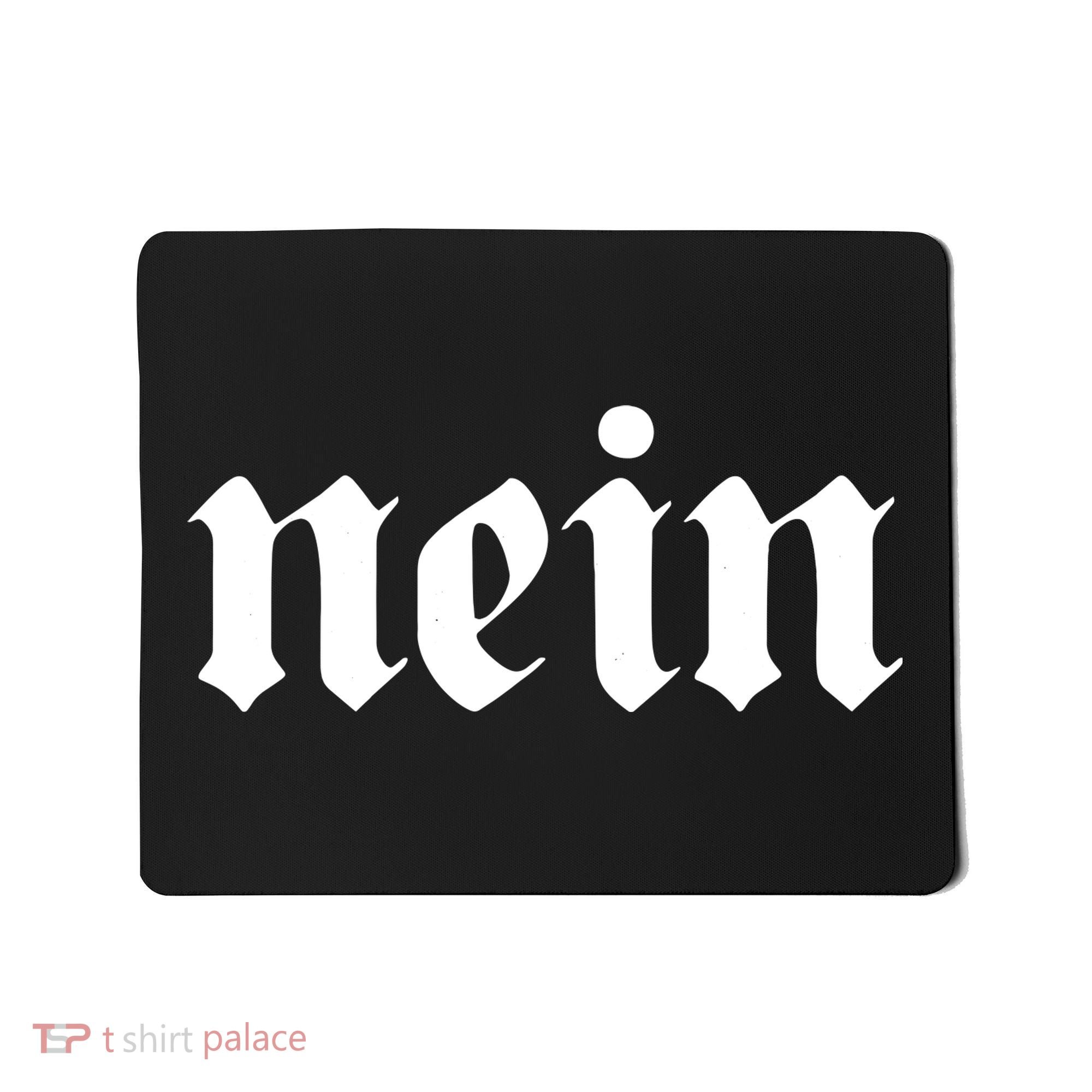 NEIN Deutschland Flag Of German Eagle Germany German Mousepad