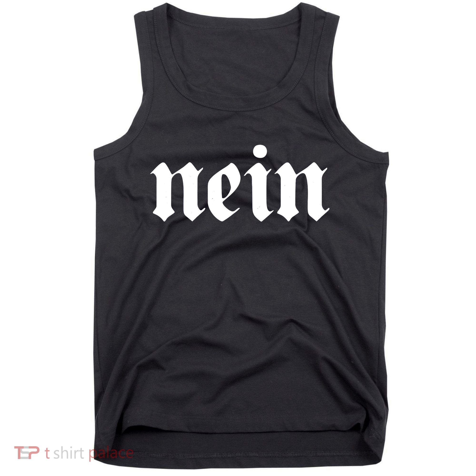 NEIN Deutschland Flag Of German Eagle Germany German Tank Top