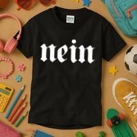 NEIN Deutschland Flag Of German Eagle Germany German Kids T-Shirt thumb 3