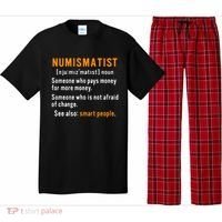 Numismatist Definition For Coin Collector Money Numismatics Pajama Set thumb 0