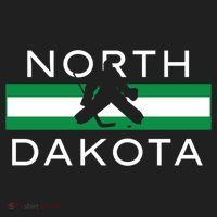 North Dakota Goalie Ice Hockey Player Coach Team State Gift Beanie thumb 2