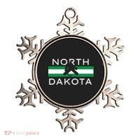 North Dakota Goalie Ice Hockey Player Coach Team State Gift Ornament thumb 0