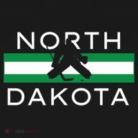 North Dakota Goalie Ice Hockey Player Coach Team State Gift Ornament thumb 1