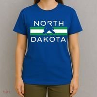 North Dakota Goalie Ice Hockey Player Coach Team State Gift T-Shirt thumb 4