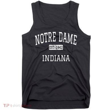 Notre Dame Indiana IN Vintage Tank Top