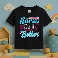 Nurses Do It Better Nurses Stethoscope Nurse Day Toddler T-Shirt thumb 3