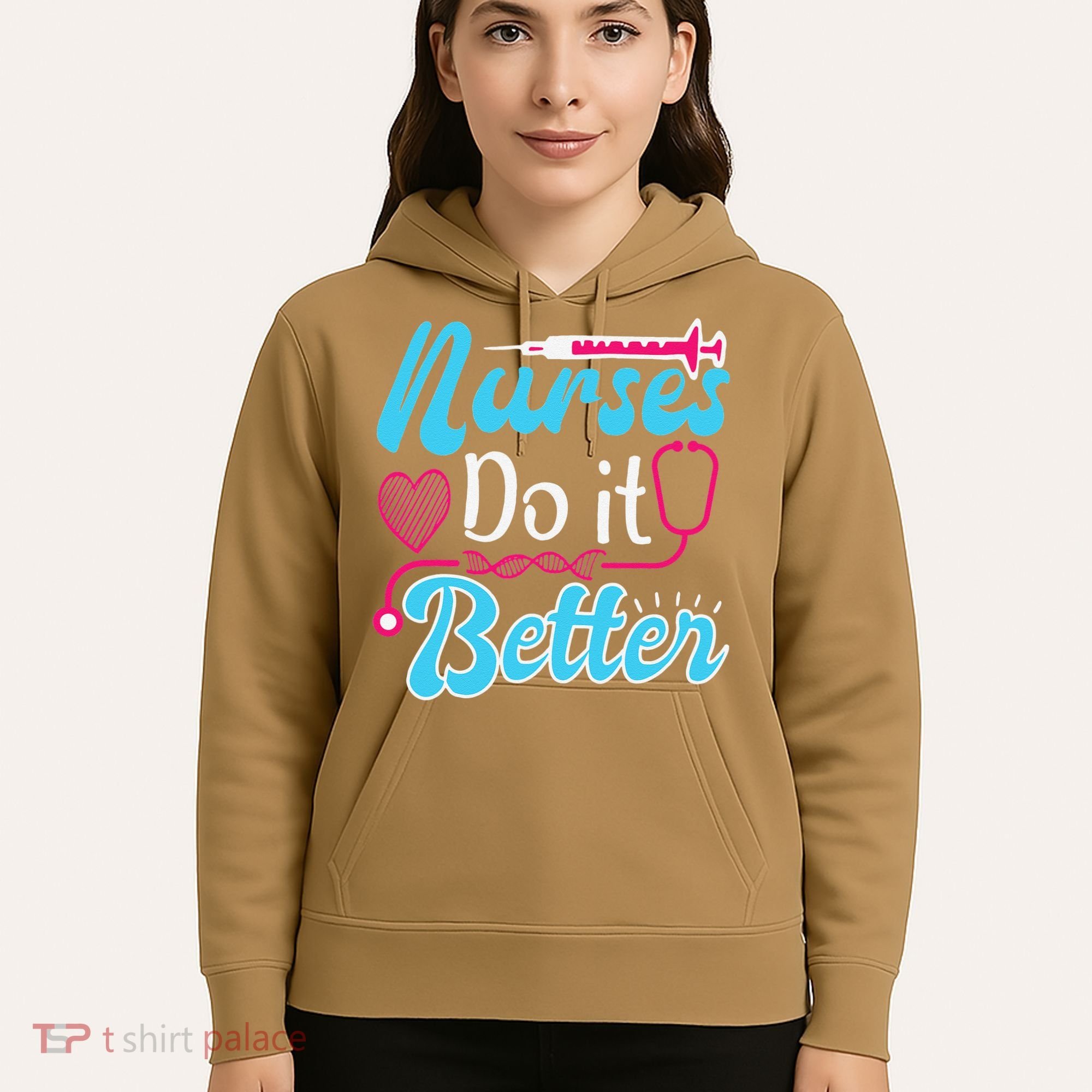Nurses Do It Better Nurses Stethoscope Nurse Day Hoodie