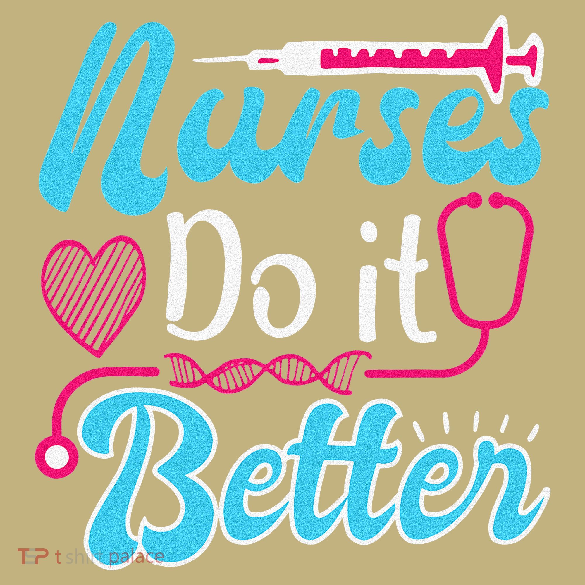 Nurses Do It Better Nurses Stethoscope Nurse Day Hoodie