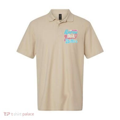 Nurses Do It Better Nurses Stethoscope Nurse Day Polo