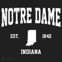 Notre Dame Indiana Est 1842 Tumbler thumb 3
