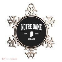 Notre Dame Indiana Est 1842 Ornament thumb 0