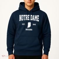 Notre Dame Indiana Est 1842 Hoodie thumb 2