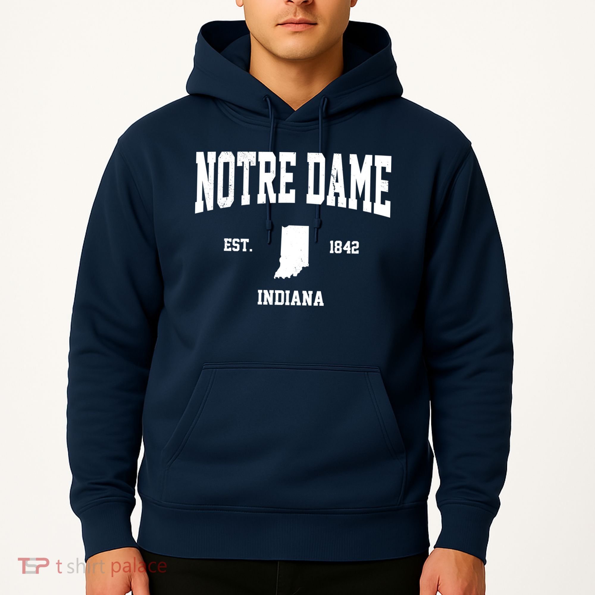 Notre Dame Indiana Est 1842 Hoodie