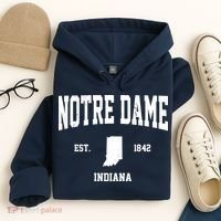 Notre Dame Indiana Est 1842 Hoodie thumb 4