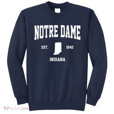 Notre Dame Indiana Est 1842 Sweatshirt