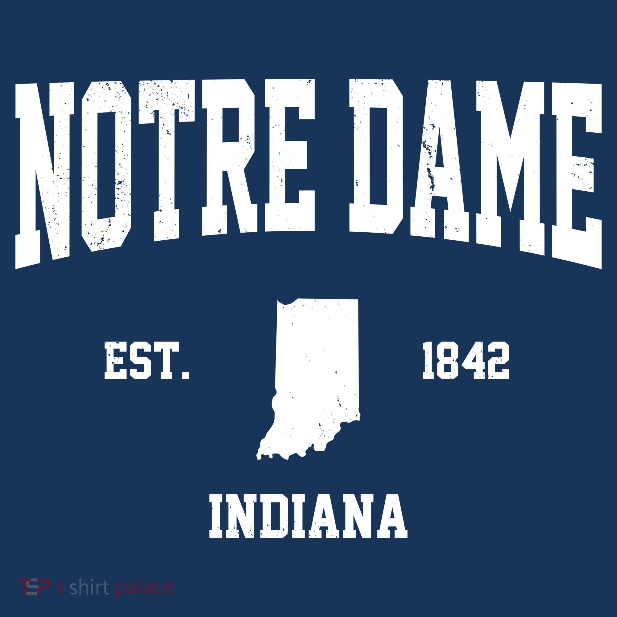 Notre Dame Indiana Est 1842 Sweatshirt