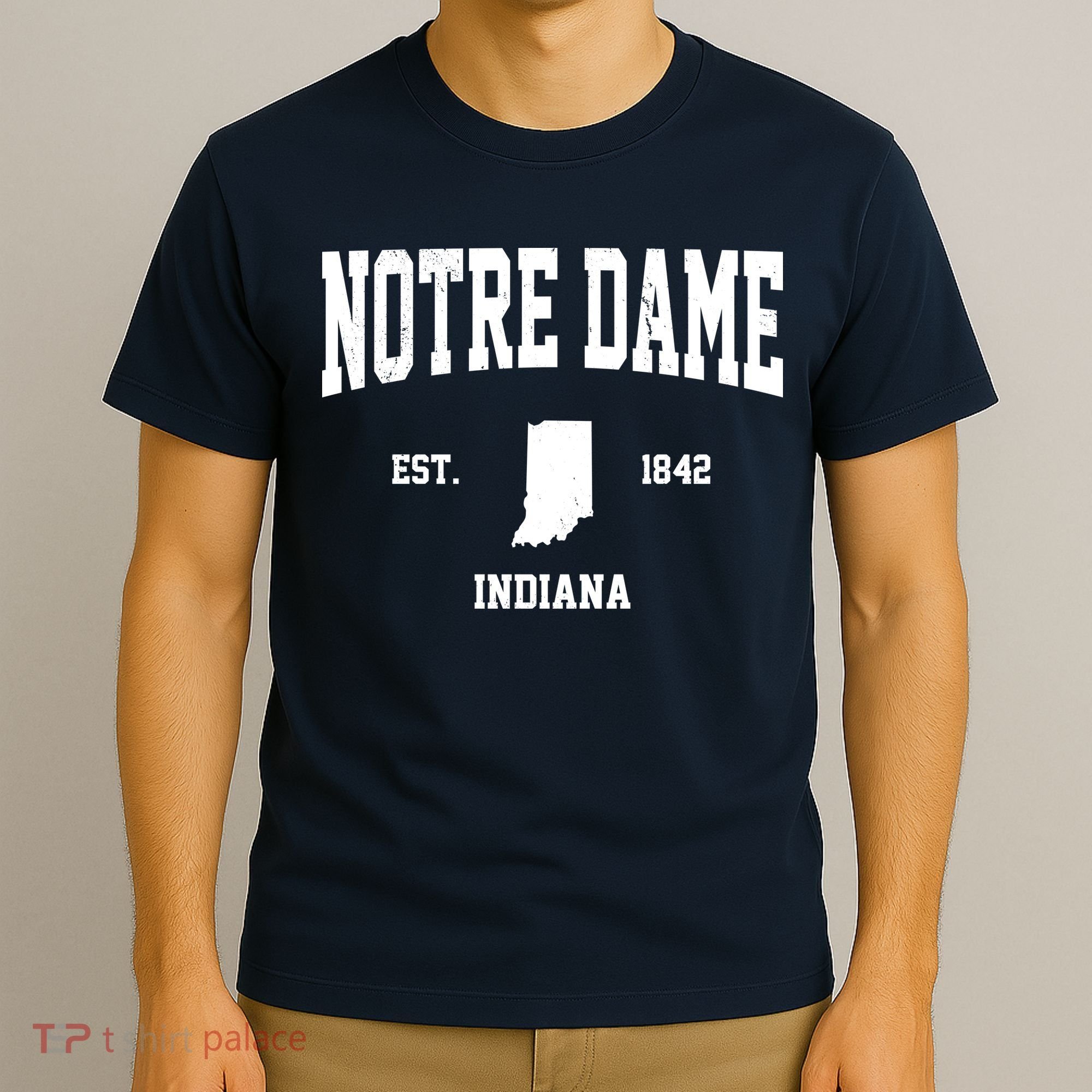 Notre Dame Indiana Est 1842 T-Shirt