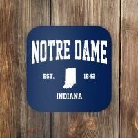 Notre Dame Indiana Est 1842 Coaster thumb 0