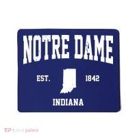 Notre Dame Indiana Est 1842 Mousepad thumb 0