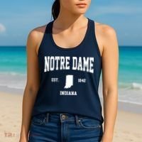 Notre Dame Indiana Est 1842 Women's Tank Top thumb 2