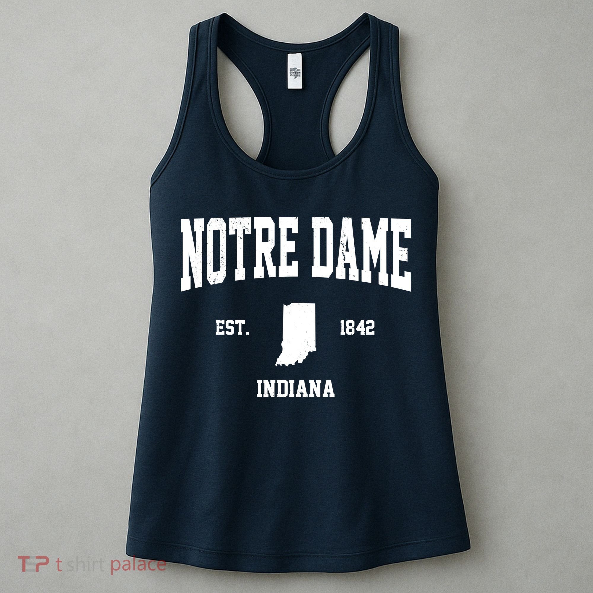 Notre Dame Indiana Est 1842 Women's Tank Top
