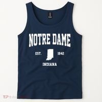 Notre Dame Indiana Est 1842 Tank Top thumb 2