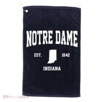 Notre Dame Indiana Est 1842 Golf Towel thumb 0