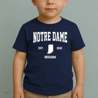 Notre Dame Indiana Est 1842 Toddler T-Shirt thumb 2