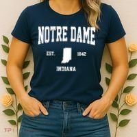 Notre Dame Indiana Est 1842 Women's T-Shirt thumb 2