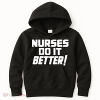 Nurses Do It Better Kids Hoodie thumb 0