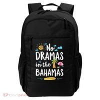 No Dramas In Bahamas Summer Vacation Beach Gift Backpack thumb 0
