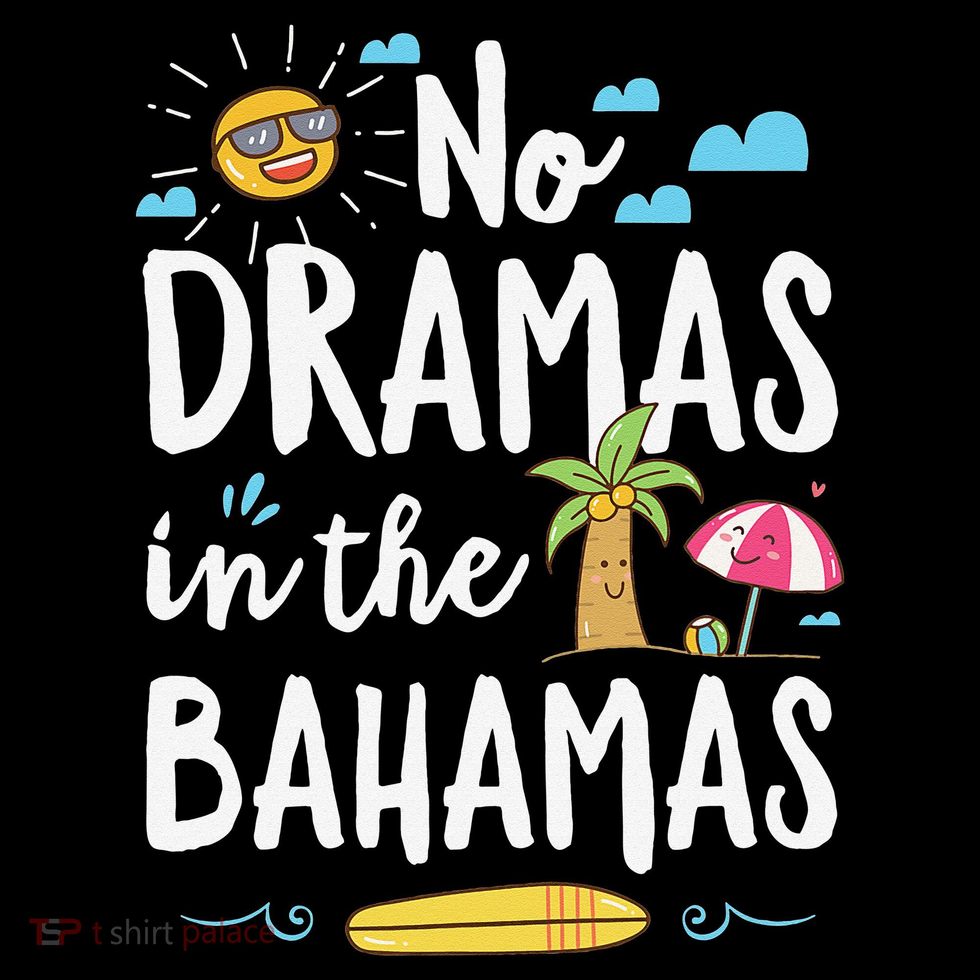 No Dramas In Bahamas Summer Vacation Beach Gift Women's Hoodie