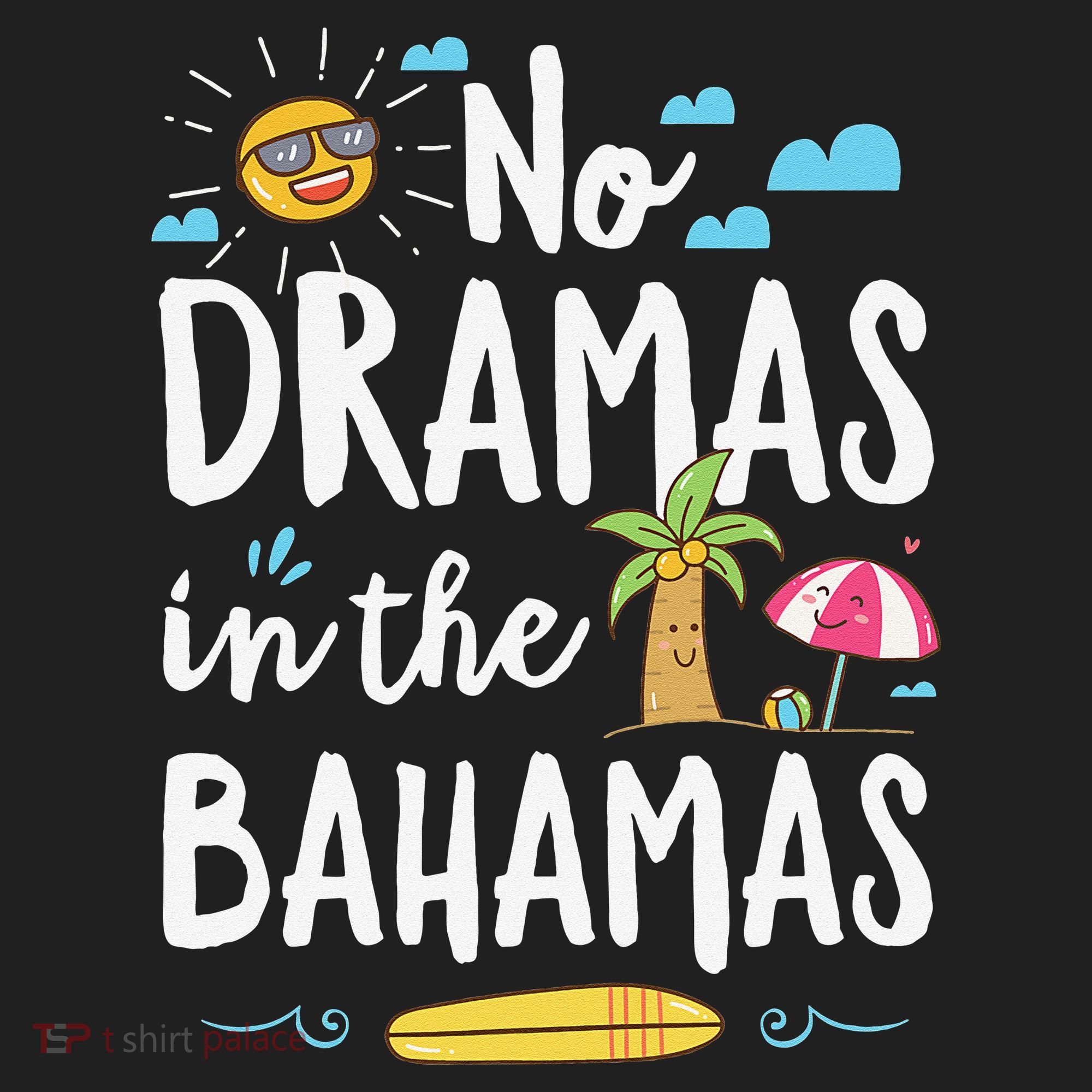 No Dramas In Bahamas Summer Vacation Beach Gift Tumbler