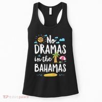 No Dramas In Bahamas Summer Vacation Beach Gift Women's Tank Top thumb 0