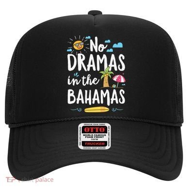 No Dramas In Bahamas Summer Vacation Beach Gift Hat