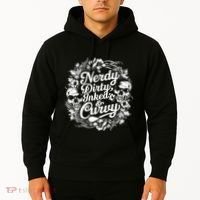 Nerdy Dirty Inked And Curvy Hoodie thumb 2