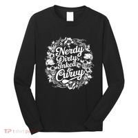 Nerdy Dirty Inked And Curvy Long Sleeve Shirt thumb 0