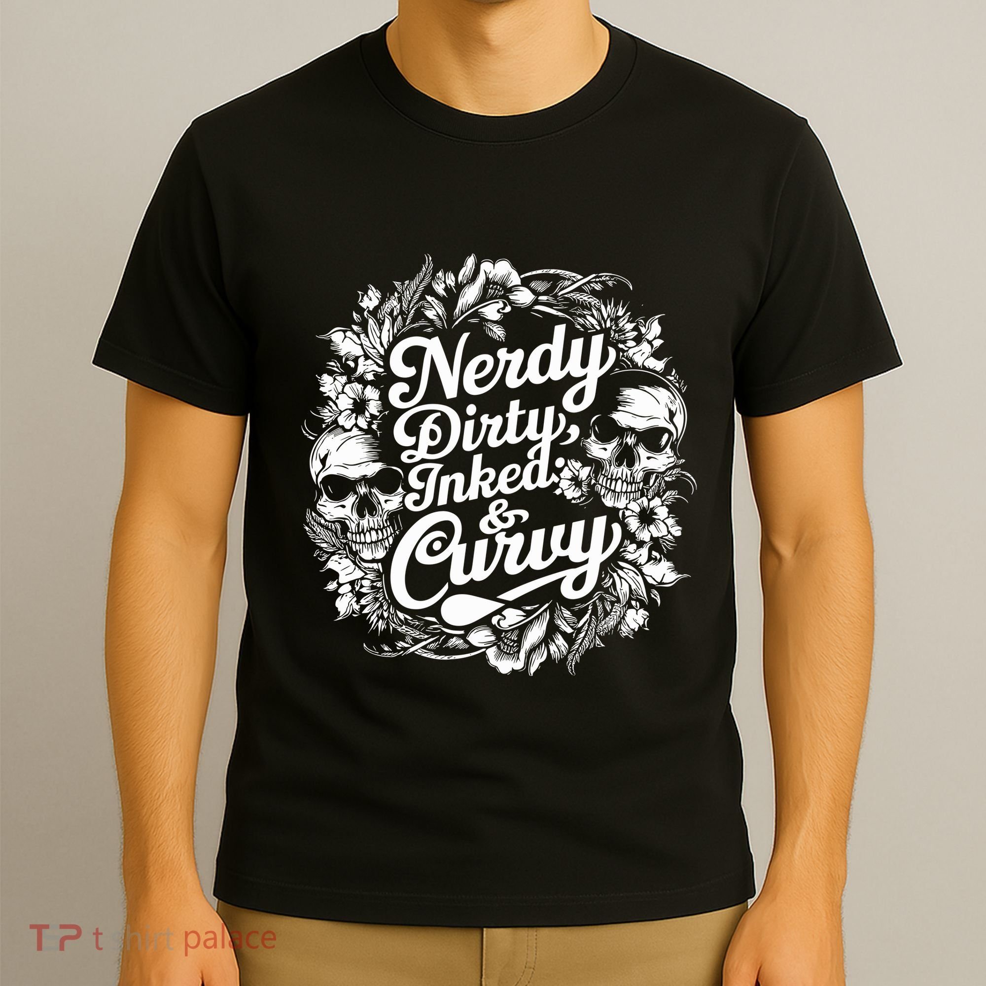 Nerdy Dirty Inked And Curvy T-Shirt