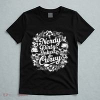 Nerdy Dirty Inked And Curvy T-Shirt thumb 5