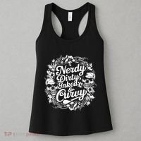 Nerdy Dirty Inked And Curvy Women's Tank Top thumb 3