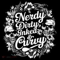 Nerdy Dirty Inked And Curvy Baby Bodysuit thumb 2